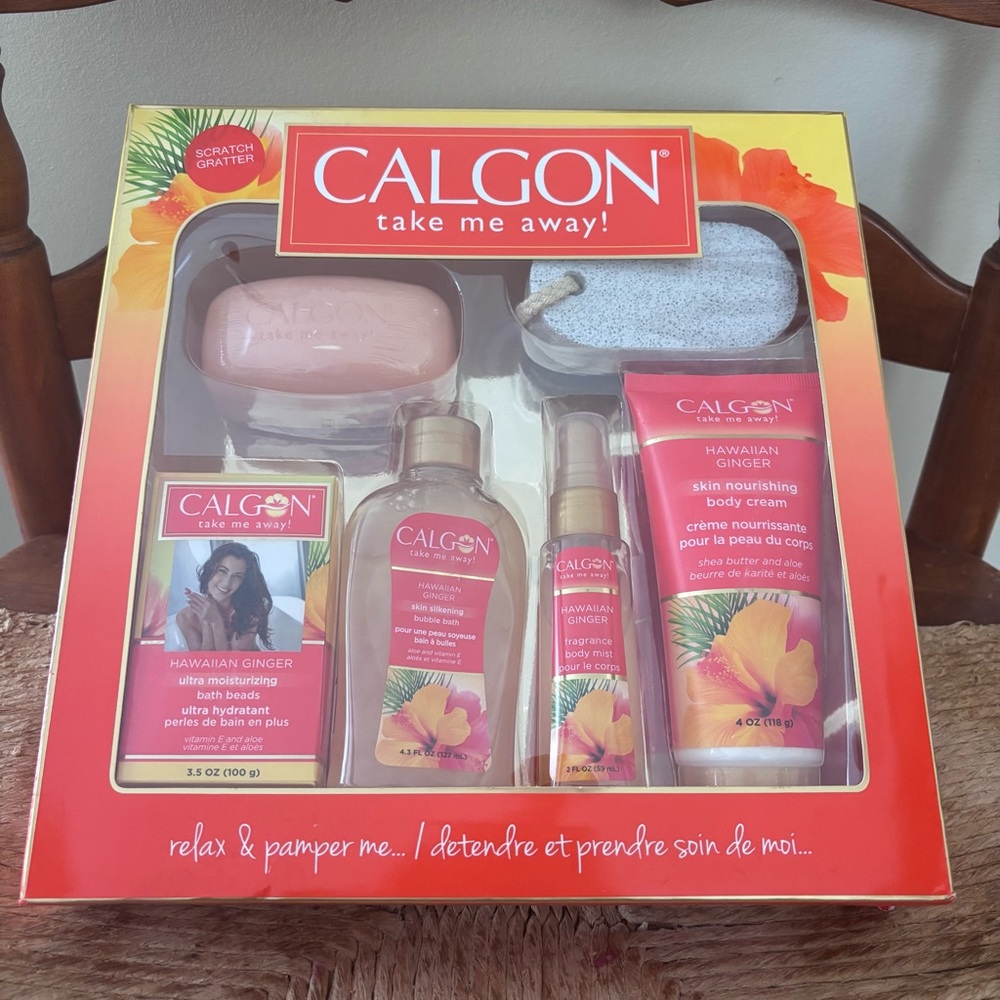 Original Calgon Hawaiian Ginger Gift Set